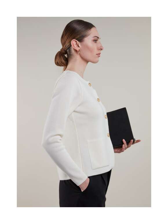 Stenstrøms - STINA Cardigan Merinould