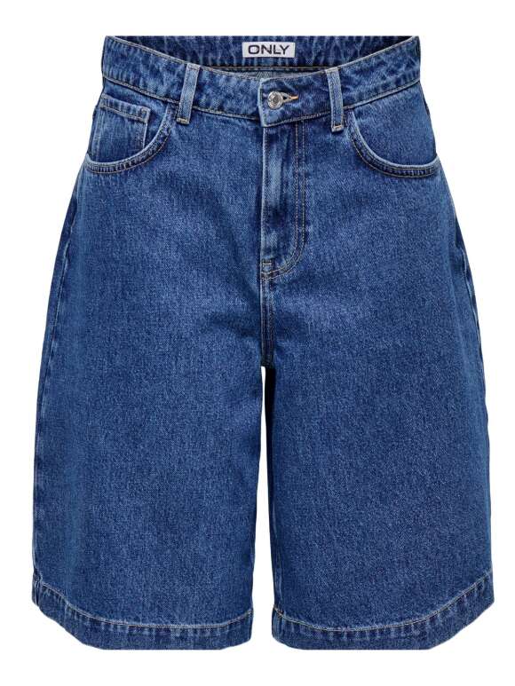 Only - LONG SHORTS Denim