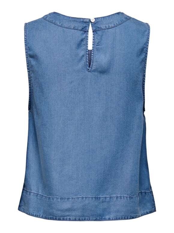 Only - PEMA Denim Blusetop