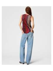 Missoni - PARTIAL STRIPED SLEEVELESS TOP
