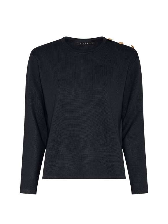 Micha - Milano Knit med knapper.
