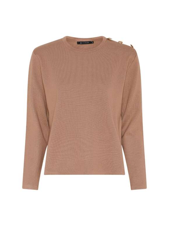 Micha - Milano Knit med knapper.