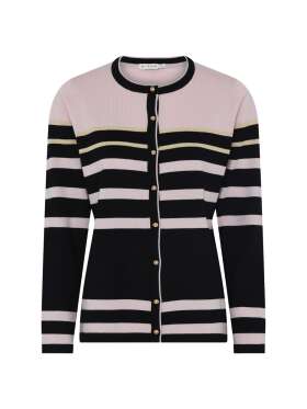 Autumn Viscose Stripe Knit