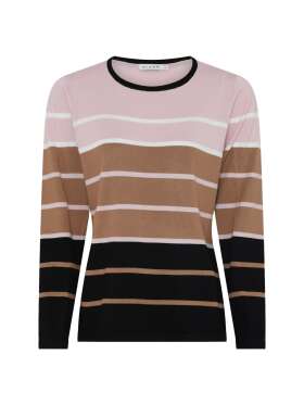 Micha - Autumn Viscose Stripe Knit