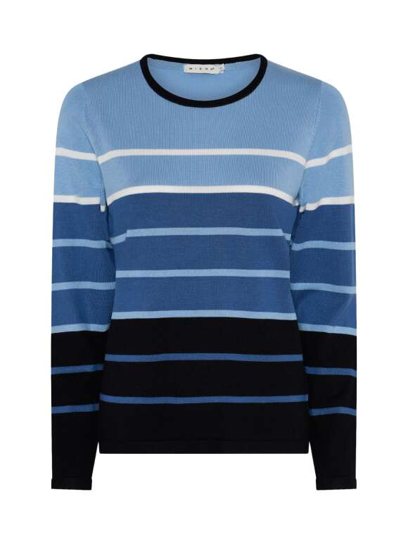 Micha - Autumn Viscose Stripe Knit