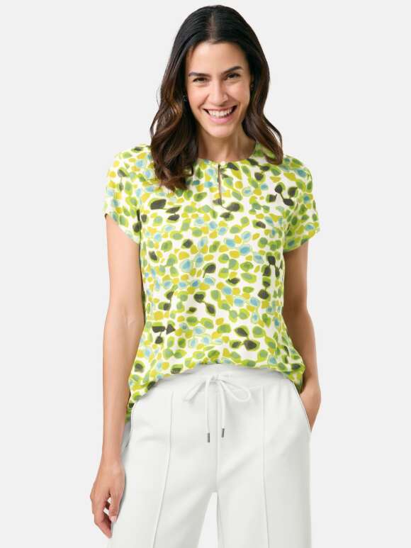 Gerry Weber - KORTÆRMET BLUSE