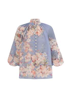 Zimmermann - CASCADIAN BILLOW BLUSE