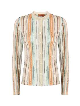 Missoni - STRIBET CREWNECK CARDIGAN 