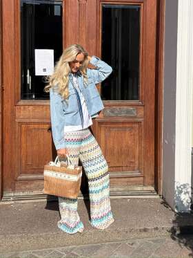 Missoni - MØNSTERET BUKSER