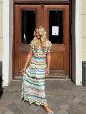 Missoni - MAXI KJOLE MED V-UDSKÆRING
