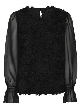 Micha - Fancy Flora Struktur Bluse