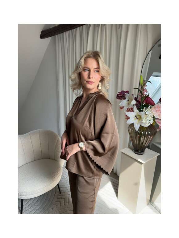 BRUUNS BAZAAR - BECKIA WINNY BLUSE