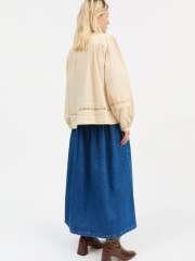 Skall - LEAF Romantisk Bluse Skall - LEAF Romantisk Bluse