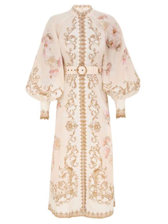 Zimmermann - HYPNOTIC BUTTONED Exclusiv Hørkjole