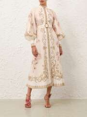 Zimmermann - HYPNOTIC BUTTONED Exclusiv Hørkjole