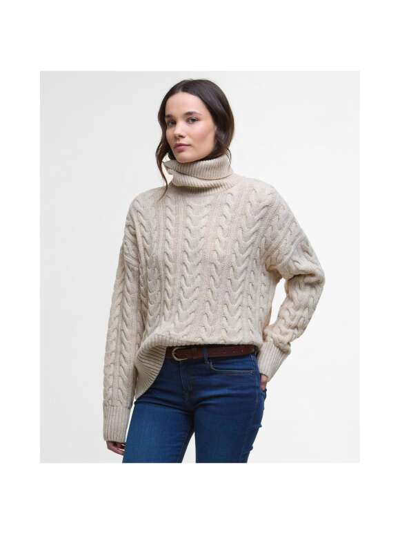 BARBOUR - EMBLETON HØJHALSET STRIK