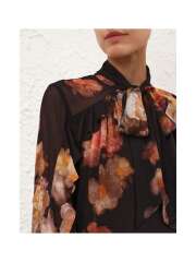 Zimmermann - HYPNOTIC FLUTTER BLUSE