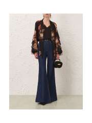 Zimmermann - HYPNOTIC FLUTTER BLUSE