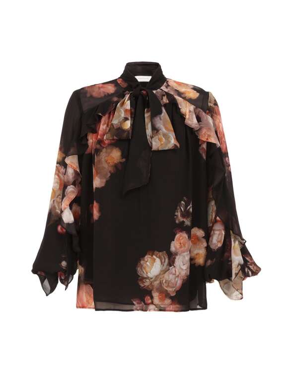 Zimmermann - HYPNOTIC FLUTTER BLUSE