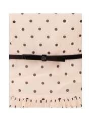 Zimmermann - PLEATED SLEEVED MINI KJOLE CREAM