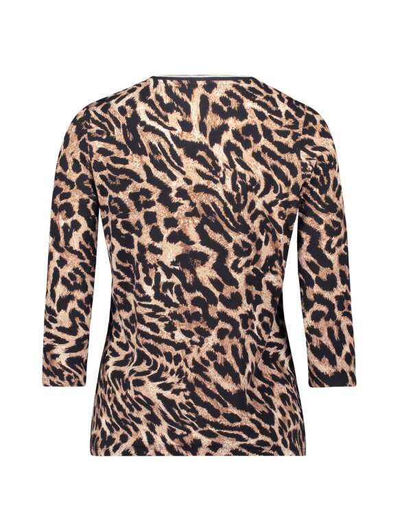 Betty Barclay - ELEGANT JERSEYBLUSE MED DYREPRINT