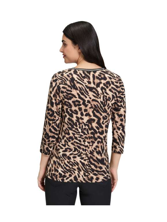 Betty Barclay - ELEGANT JERSEYBLUSE MED DYREPRINT
