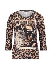 Betty Barclay - ELEGANT JERSEYBLUSE MED DYREPRINT