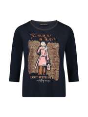 Betty Barclay - BLUSE MED PRINT