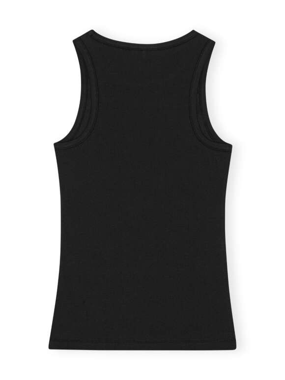 Ganni - RIB TANK TOP