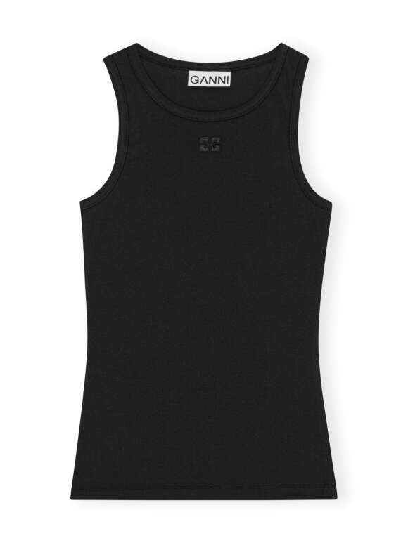 Ganni - RIB TANK TOP