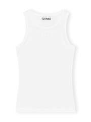 Ganni - RIB TANK TOP