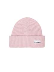 Ganni - RIBSTRIKKET HUE