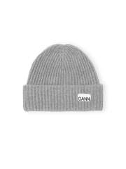 Ganni - RIBSTRIKKET HUE