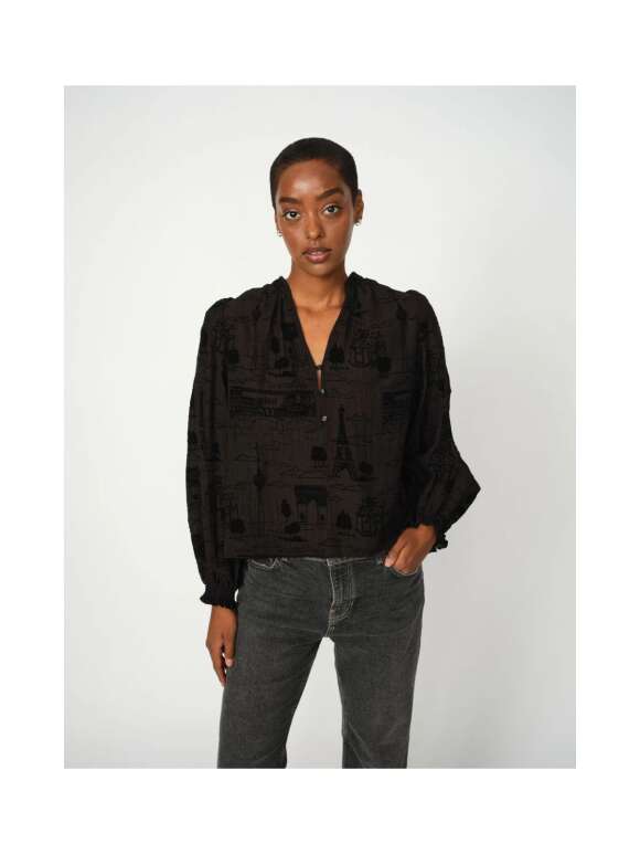 Mos Mosh - TAZZIN TALE LIGHT BLUSE