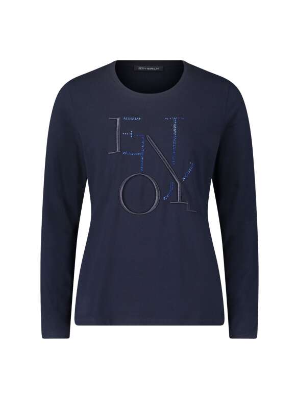 Betty Barclay - Bluse med dekorative sten