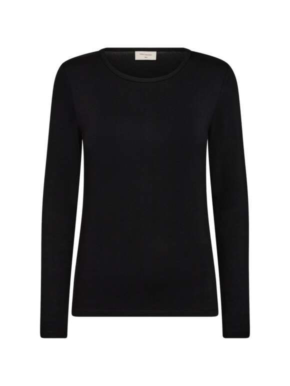 FREEQUENT - LIANA LANGÆRMET T-SHIRT