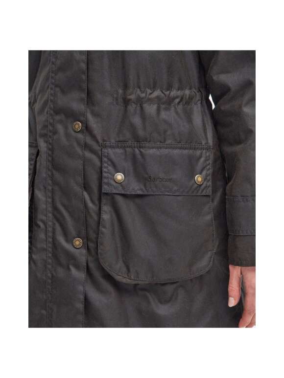 BARBOUR - LONG CANNICH WAXED JAKKE