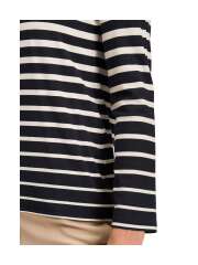 Betty Barclay - STRIBET BLUSE MED PRINT Betty Barclay - STRIBET BLUSE MED PRINT