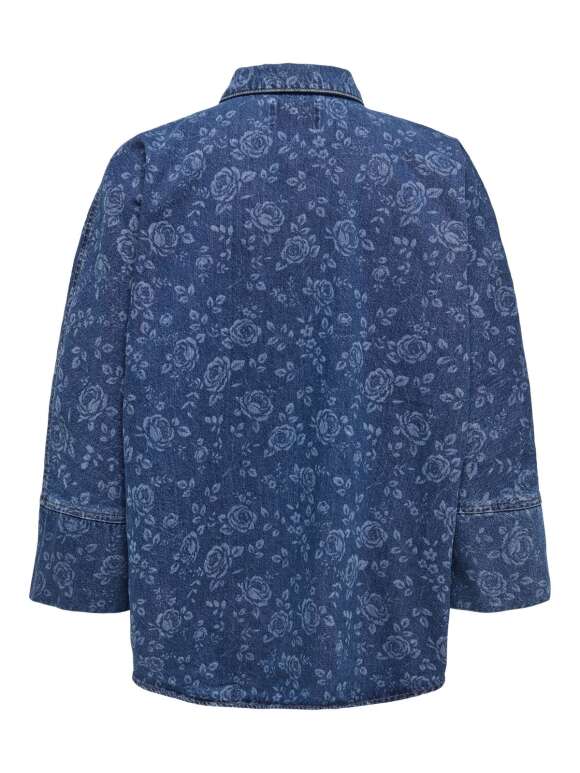 Only - GRACE DENIM SKJORTE