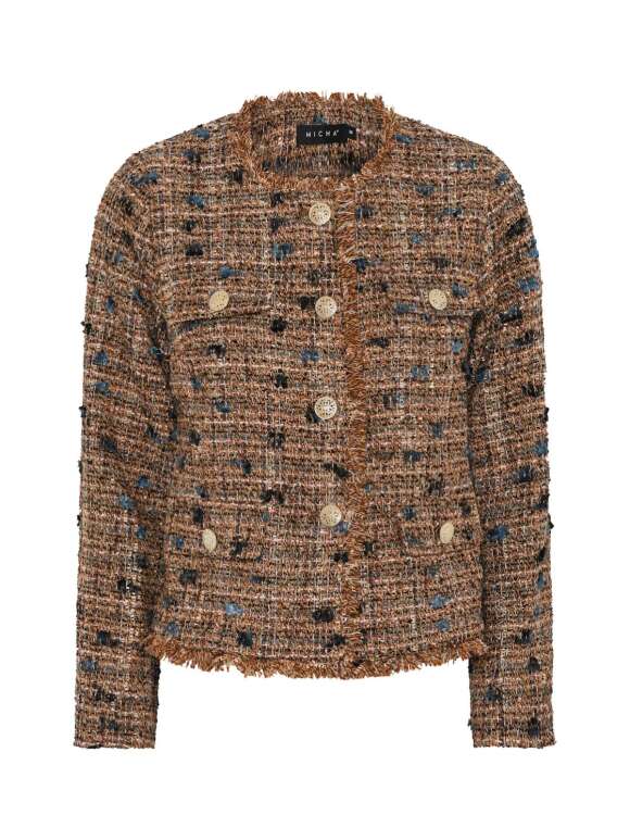 Micha - CARDIGAN MED TEKSTUR