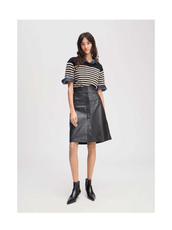 Munthe - LAJA Kortærmet Ulden Strik