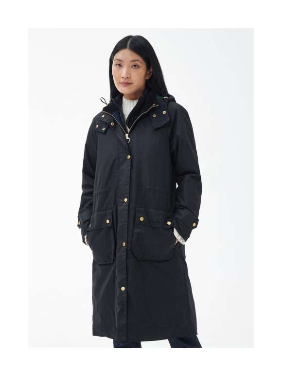 BARBOUR - LONG CANNICH WAXED JAKKE
