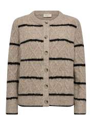 FREEQUENT - HIRO Cabelstrikket Cardigan FREEQUENT - HIRO Cabelstrikket Cardigan