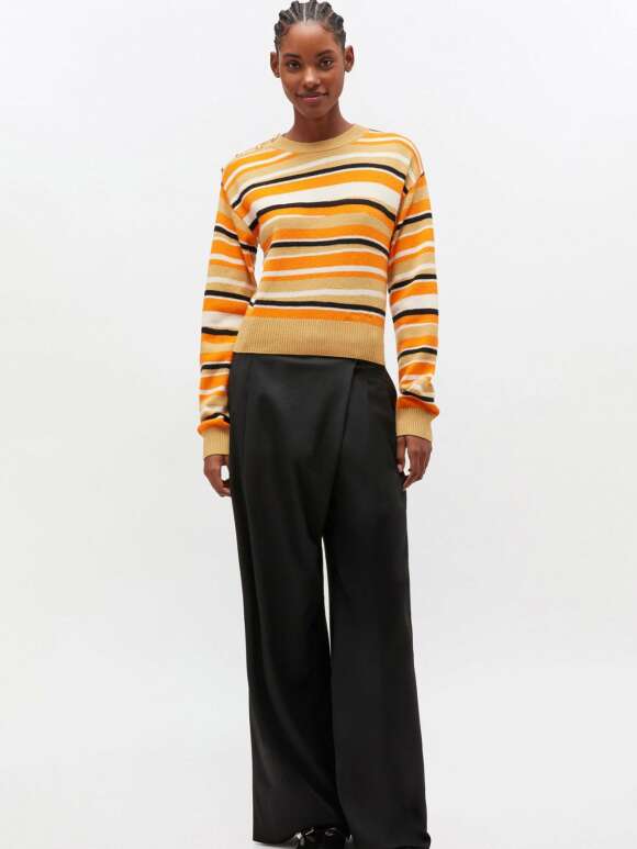 Ganni - Wide Leg Buks