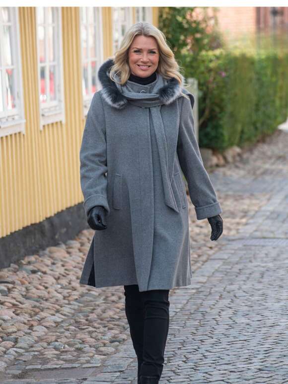 Hettemarks - JULIA SF Feminin Ulden Frakke