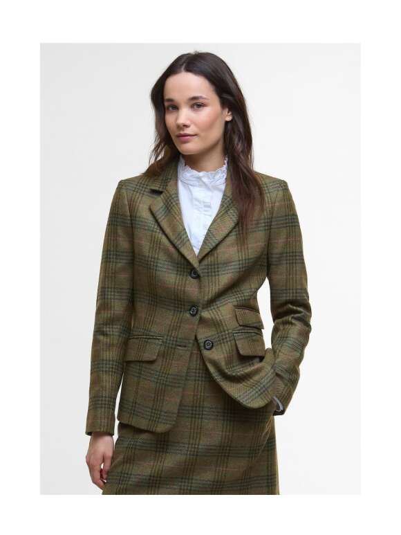BARBOUR - GARLBY Tweed Blazer Jakke