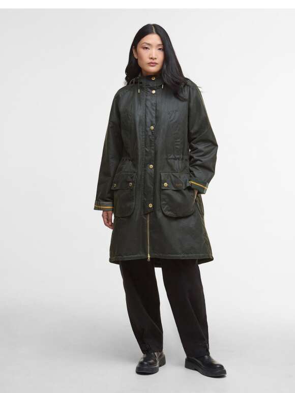 BARBOUR - MARCY WAX PARKA 