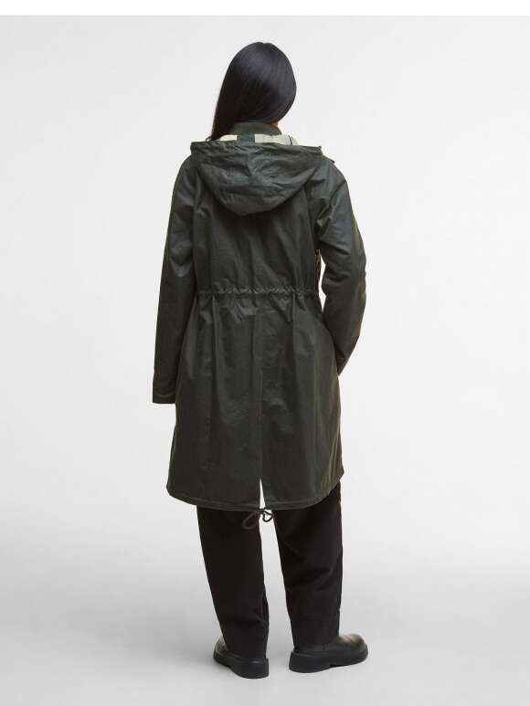 BARBOUR - MARCY WAX PARKA 