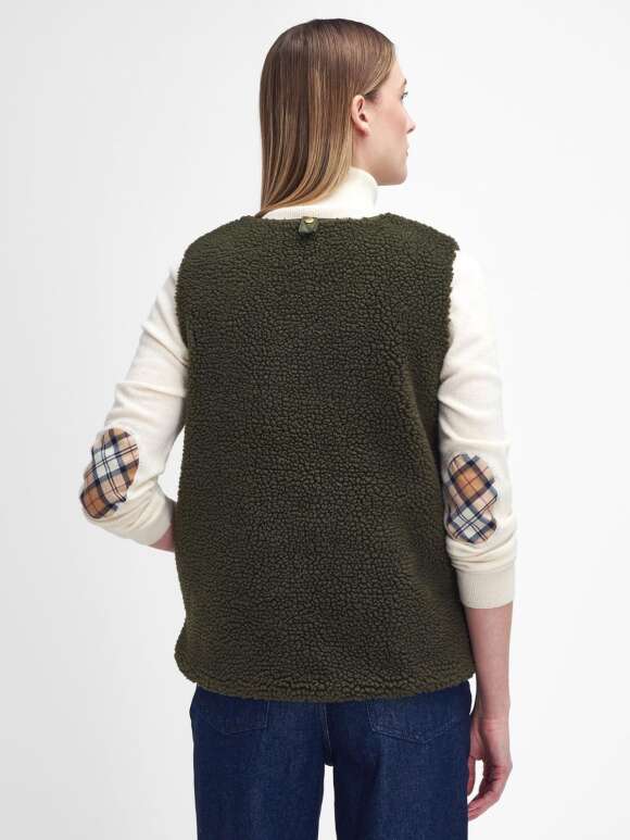 BARBOUR -  DULSIE LINER Teddy Bear Vest