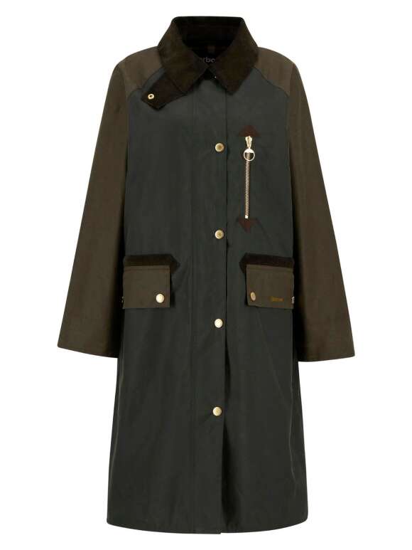 BARBOUR -  EVETTE WAX CAR COAT